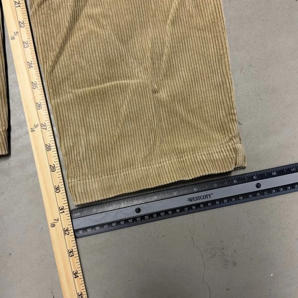 Vintage 90s polo Ralph Lauren cream corduroy pants - Picture 5 of 6